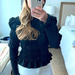 & Other Stories black long sleeve top